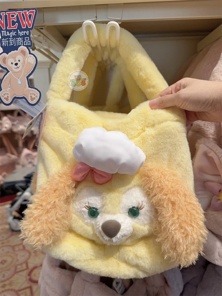 HKDL - Duffy & Friends - CookieAnn Fluffy Big Face Tote Bag