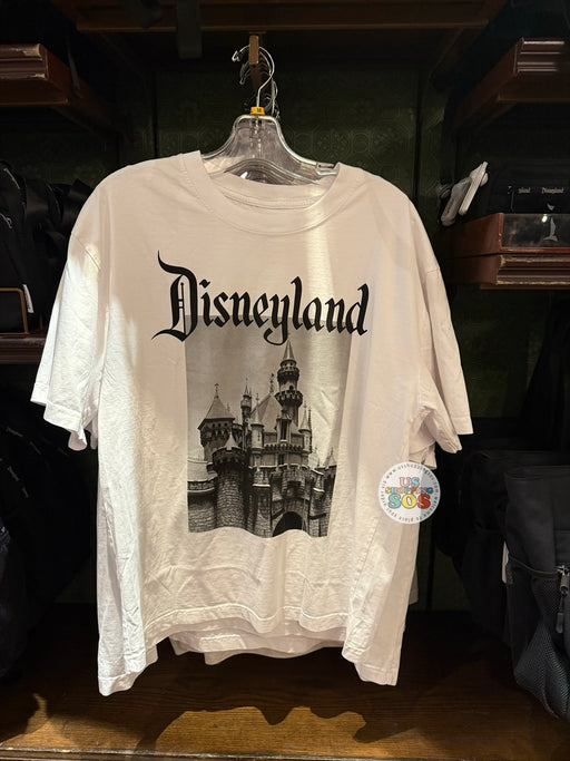 DLR/WDW - Black & White Castle Photo Park Logo T-shirt (Adult)