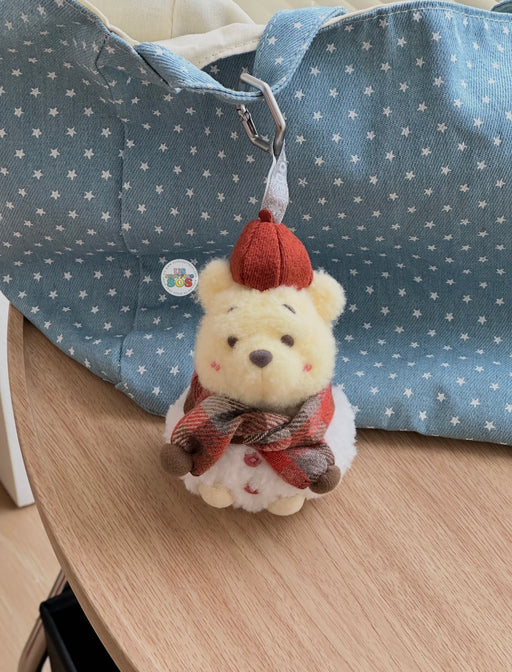 China Exclusive Potdemiel - 2026 Winnie the Pooh Snowman Plush Keychain (Release Date: Oct 26, 2026)