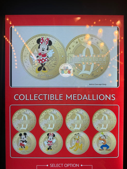 DLR - Color Collectible Medallions 2026 - Mickey & Friends