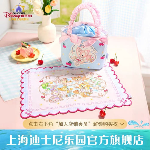 SHDL - 2026 Duffy & Friends Cherry Bakery Collection x Lunch Bag  & Placemat Set of 2 (Release Date: Jul 8, 2026)