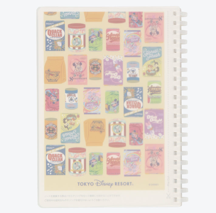 TDR - Disney Characters Grocery Store Themed Collection x Campus Notebook <Soft Ring Notebook> (Release Date: Oct 10, 2024)