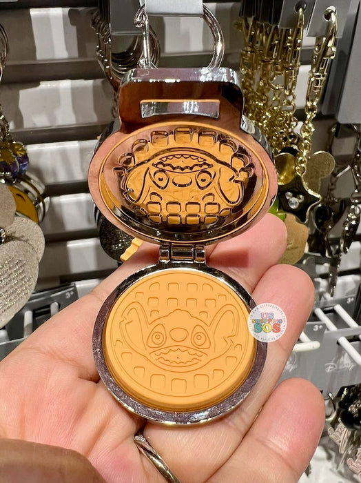 DLR/WDW - Stitch Waffle Maker Keychain 2026