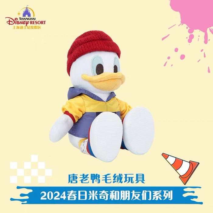 SHDL - Mickey Mouse & Friends Spring Day 2024 x Donald Duck Poseable Plush Toy