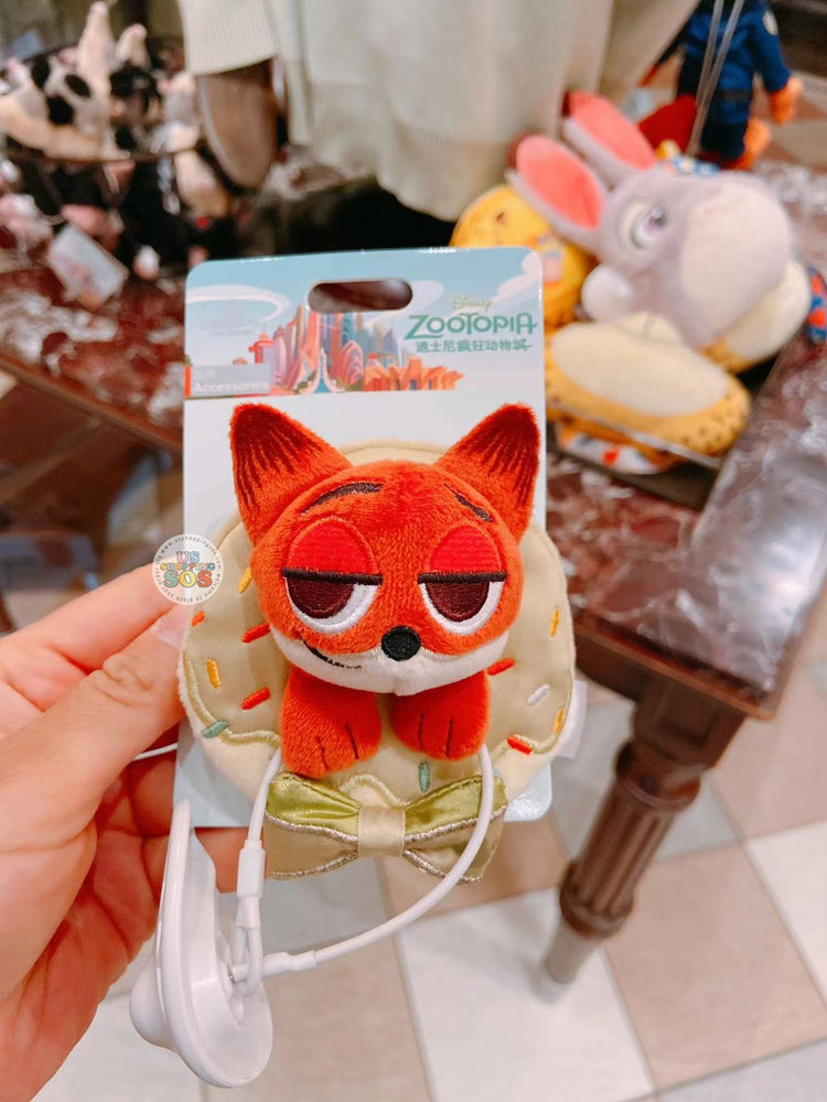 SHDL Zootopia x Nick Wilde & Donut Plushy Hair Clip