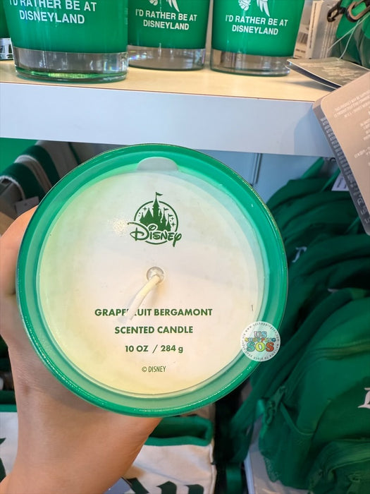 DLR/WDW - Logo Mania 2026 Tiki Tiki Tiki Room - Emerald Green Grapefruit Bergamont Candle