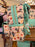 DLR/WDW - Loungefly Mickey & Minnie Snack Fun Cream/Mint Backpack