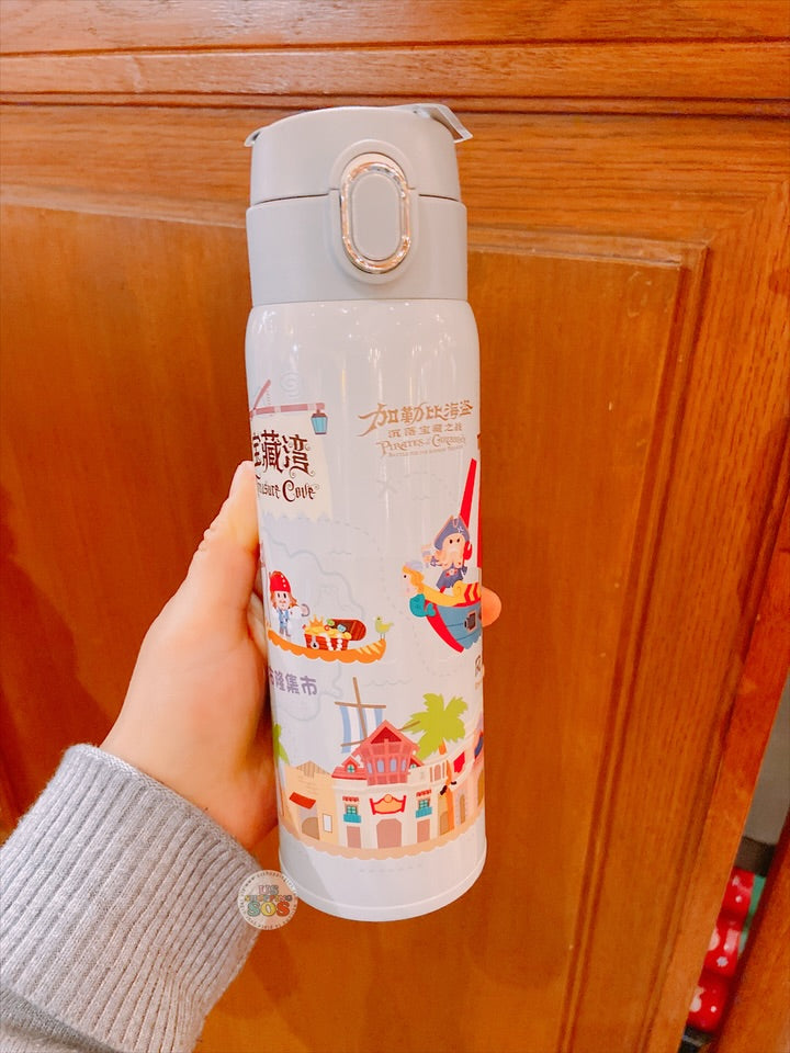 SHDL - Park Attraction Collection x Pirates of the Caribbean: Battle for the Sunken Treasure Thermos Stainless Steel Tumbler