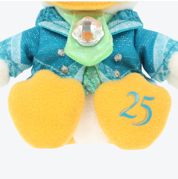TDR - Tokyo DisneySea 25th Anniversary "Sparkling Jubilee" x Donald Duck Plush Keychain (Release Date: Apr 8, 2026)