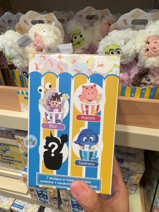HKDL - 2026 Pixar Popcorn Pals Collection x Popcorn Plush Keychain Mystery Box