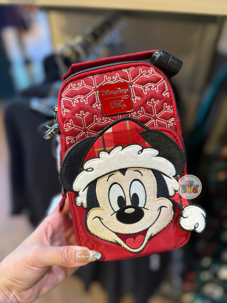 DLR/WDW - Christmas 2025 - Lug Santa Mickey Crossbody Bag