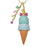 JDS - 2026 Key chain Fes x Scrump ‘Double Ice Cream’ Keychain (Release Date: Apr 28, 2026)