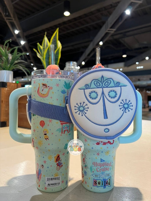 DLR/WDW - It’s a Small World Pouch and Stainless Steel Travel Tumbler
