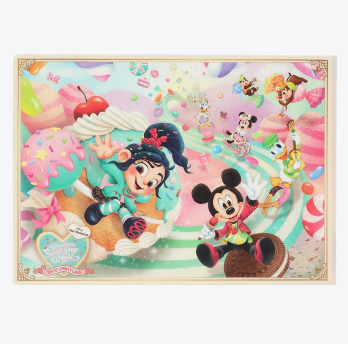 TDR - 2026 Vanellope Sweet Pop World Collection x Clear Folders Set of 2 (Release Date: Apr 8, 2026)