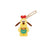 SHDL - 2026 Mickey & Friends Urban Aroma Collection x Pluto Plush Keychain (Release Date: May 26, 2026)