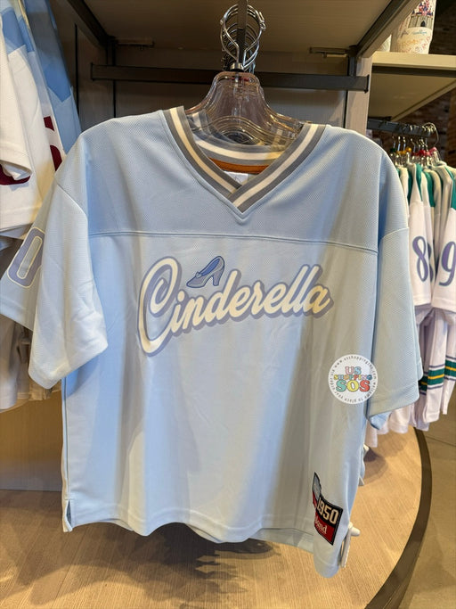 DLR/WDW - Cinderella Park Logo Light Blue Sport Jersey (Adult)