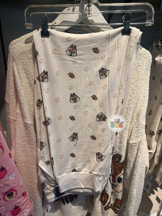 DLR/WDW - Chip & Dale All-Over-Print Cream Lounge Pants (Adult)