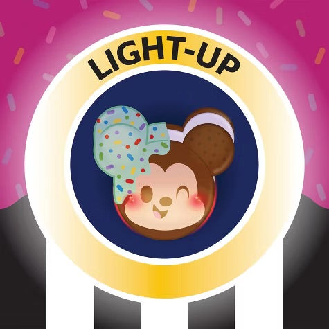 Disney US - Munchlings Light-Up Collectible Plush - Bambi Triple Chocolate Ice Cream Sandwich