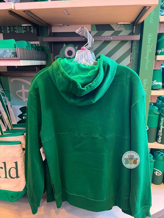DLR/WDW - Logo Mania 2026 The Tiki Tiki Tiki Room - Emerald Green Park Logo Hoodie Pullover (Adult)