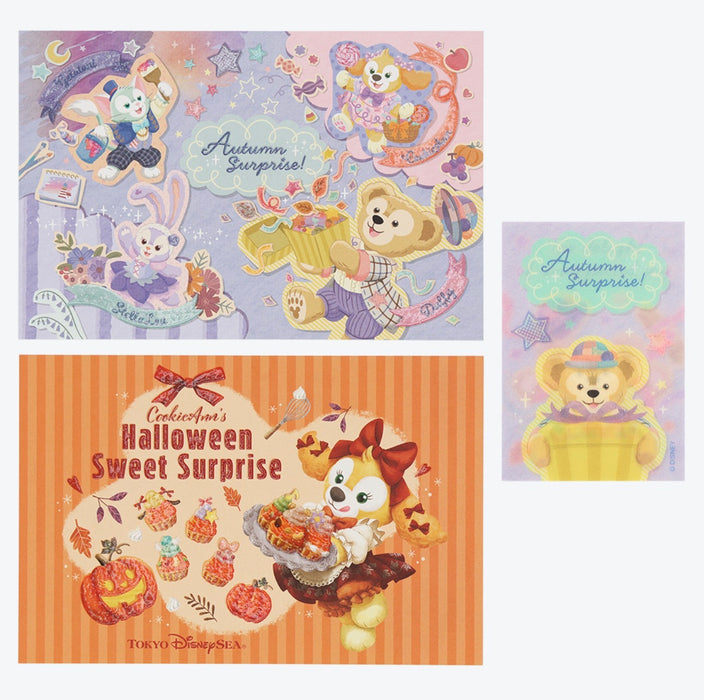 TDR - 2026 Duffy & Friends Halloween Autumn Surprise!! Collection x Post Card & Stickers Set (Release Date: Aug 25, 2026)
