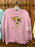 DLR/WDW - Winnie the Pooh Tigger Face Icon Park Logo Rose Pink Fleece Pullover (Adult)