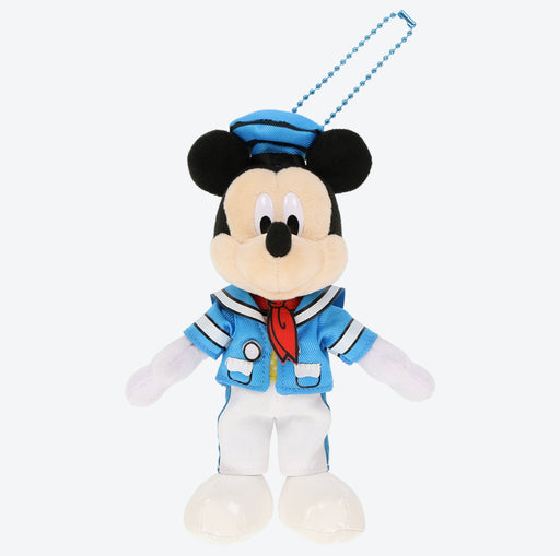 TDR - "Donald's Quacky Duck City" Collection - Mickey Mouse Plush Keychain (Ship out to you by the end of Oct 2024)