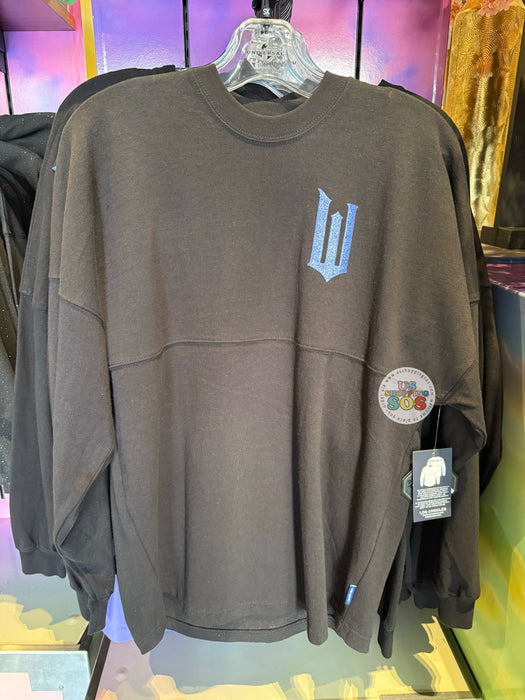 Universal Studios - Wicked: For Good - Spirit Jersey Elphaba and Galinda Black Pullover (Adult)