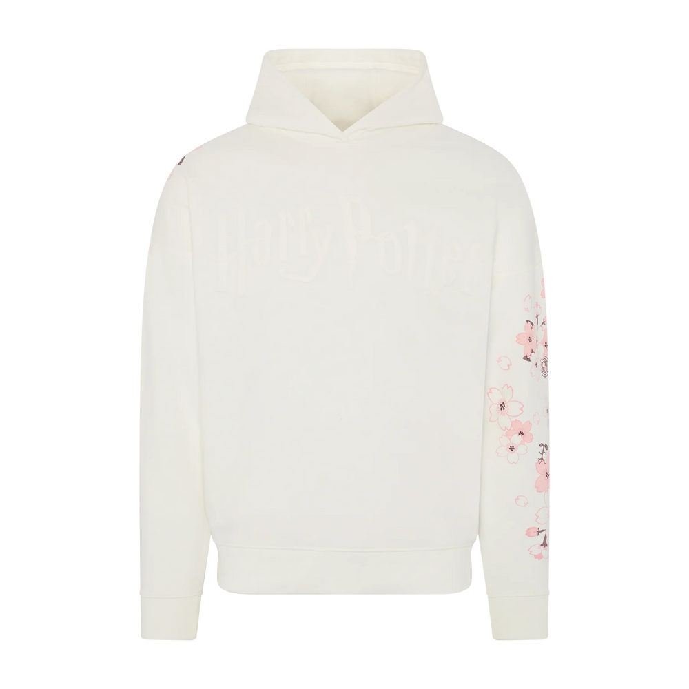 Warner Bros. Studio Tour Tokyo – 2026 The Making of Harry Potter Exclusive x Color Pop Sakura Collection - White Sakura Hoodie Pullover for Adults (Release Date: Feb 25, 2026)