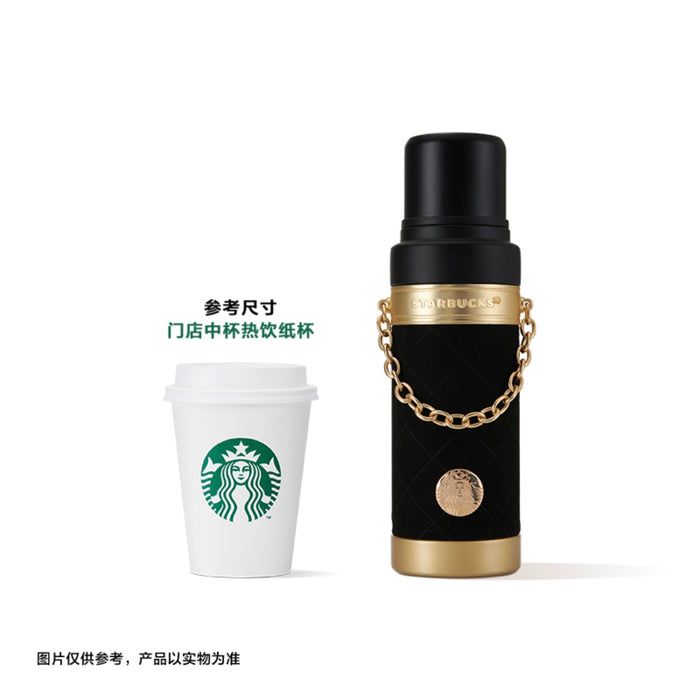 Starbucks China Black & Gold Stainless Steel Thermos w/ Bag – MERMAIDS AND  MOCHA