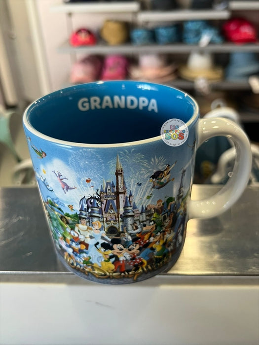 DLR/WDW - Mickey & Friends Storybook Park Logo Ceramic Mug - Grandpa