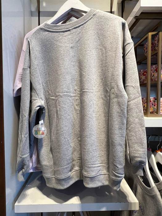 DLR/WDW - 2026 Cinderella Castle Tied with Pink bow & Pastel Mickey Balloon Pullover Sweatshirt (Adults)