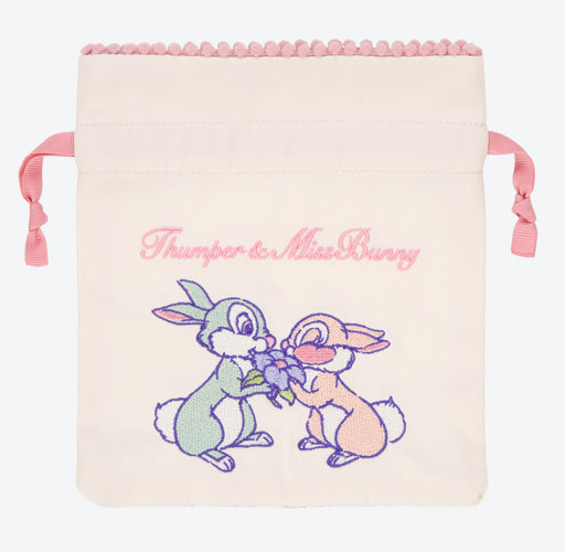 TDR - Miss Bunny & Thumper ‘Water Color’ Drawstring Bag (Release Date: May 9, 2024)