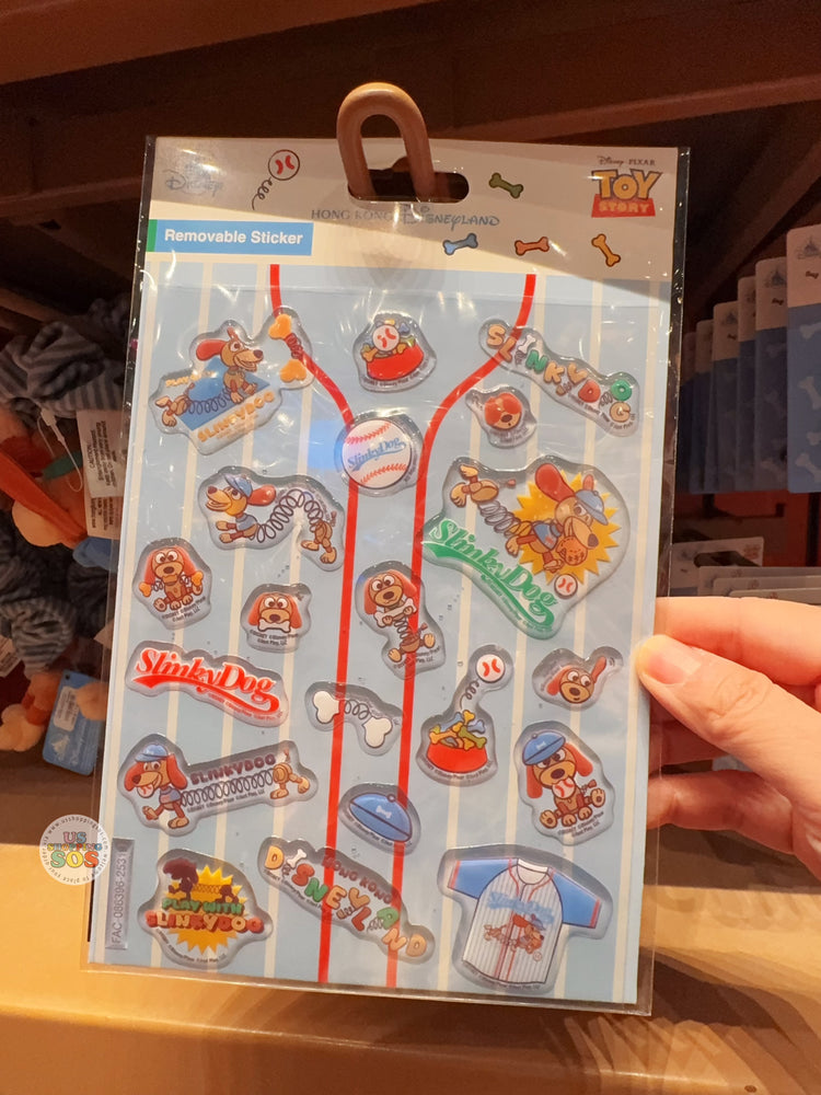 HKDL - Toy Story Slinky Dog Stickers
