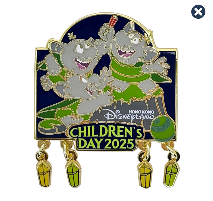 HKDL - 2025 Children's Day Limited Edition 500 Pin Badge