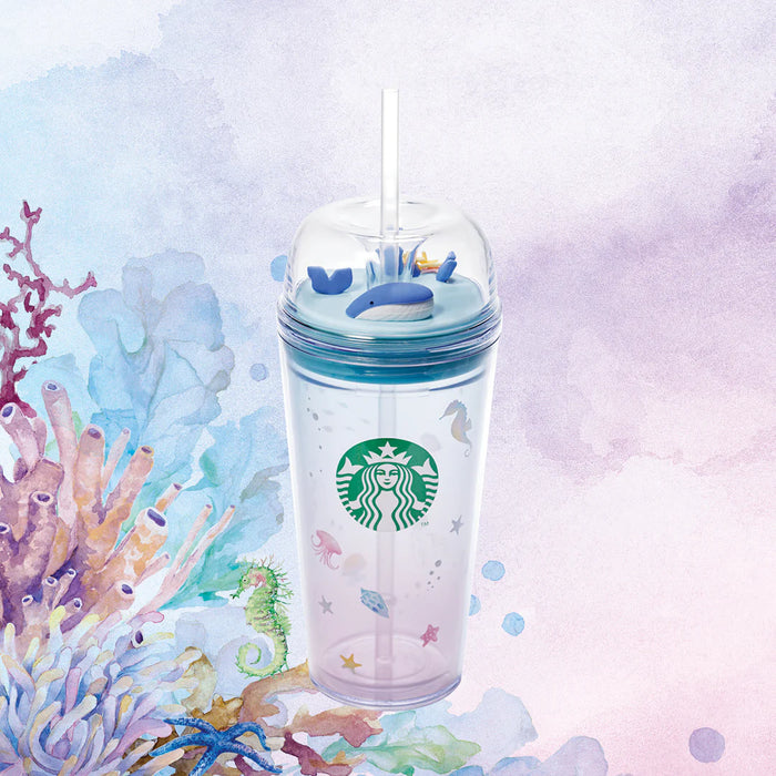 Starbucks Hong Kong - Whale SERIES - Plastic Double wall cold cup 16OZ