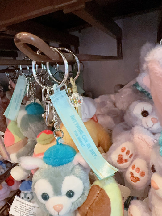 HKDL - Duffy & Friends x Gelatoni "Anything can be Art" Sitting Plush Keychain