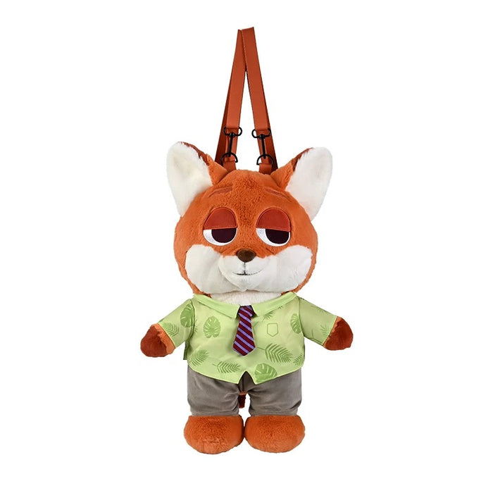 China Exclusive- Zootopia Nick Wilde Plushy Shaped Backpack