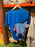 DLR/WDW - Winnie the Pooh & Friends 2026 - Eeyore Park Logo Double-Side Blue Graphic T-shirt (Adult)