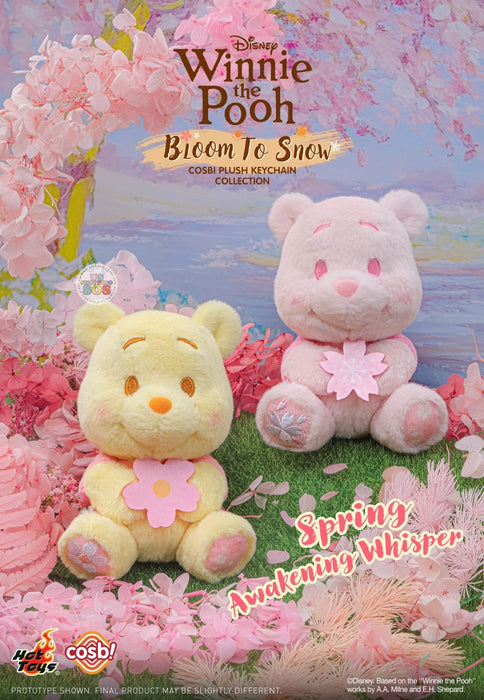Hot Toy Cosbi - Winnie the Pooh ‘Bloom to Snow’ Plush Keychain Blind Box