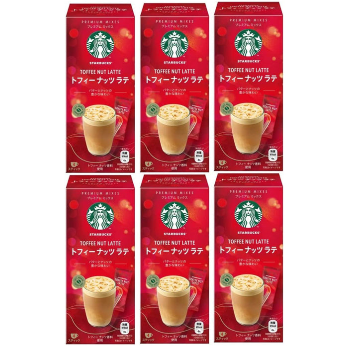 Starbucks Japan - Toffee Nut Latte Premium Mix (4 Bags)