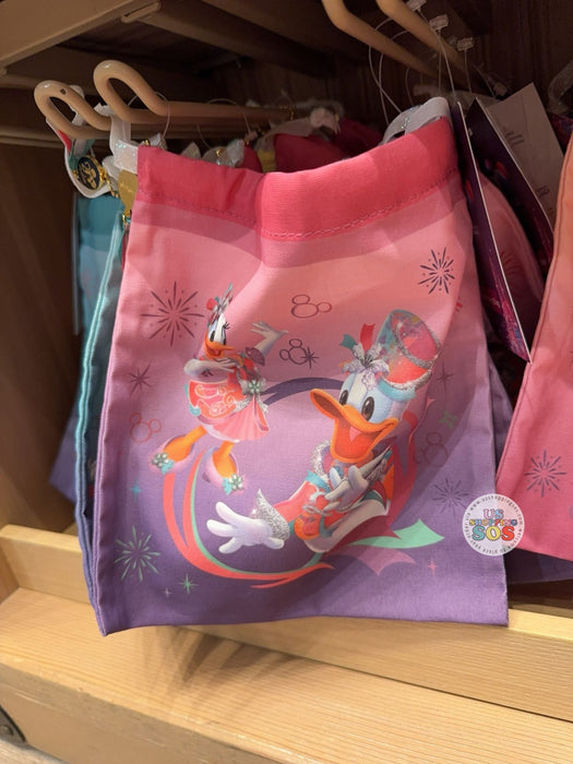HKDL - 20th Anniversary Grand Celebration - Donald & Daisy Drawstring Bag