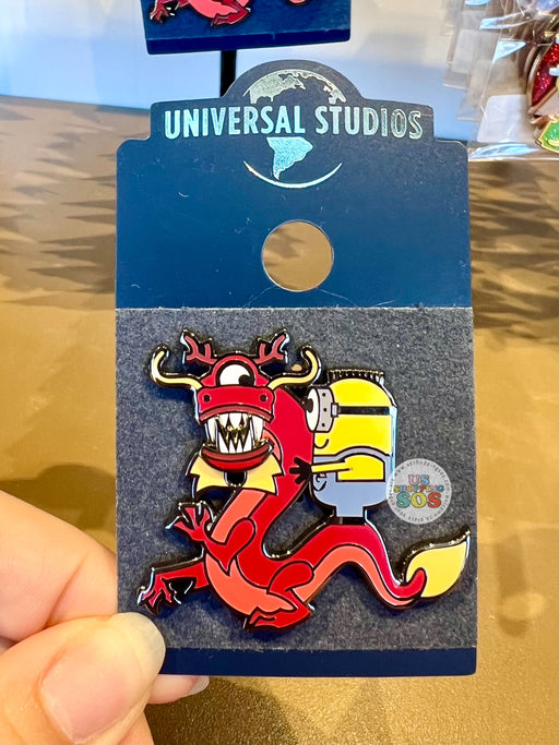Universal Studios - Despicable Me Minions - 12 Zodiac Animals Dragon & Stuart Pin