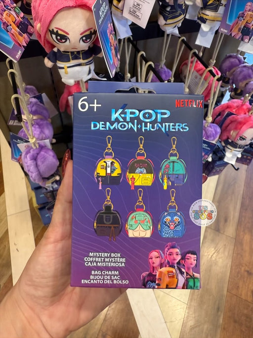 Universal Studios - KPop Demon Hunters - Loungefly Mystery Mini Backpack Keychain Box (Contain One Each Box)