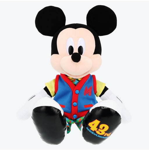 TDR - 2026 Tokyo Disneyland 43rd Anniversary Collection x Mickey Mouse Plush Toy (Release Date: Apr 15, 2026)