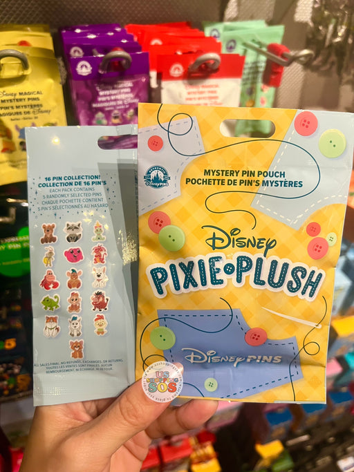 DLR/WDW - Mystery Collectible Pin Pack - Disney Pixie Plush