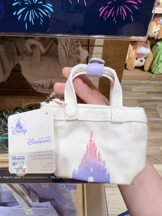 HKDL - 20th Anniversary Skyline Mini Tote Bag Keychain