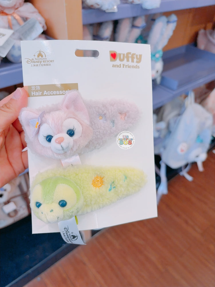 SHDL - Duffy & Friends Fluffy Hair Clips Set x LinaBell & Olu Mel