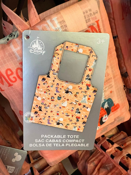DLR/WDW - Halloween 2026 Cats & Dogs in Costumes Collection x Packable Tote