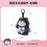 China Exclusive Zoobies x Cinderella Lucifer ‘Pom Pom’ Plush Keychain & Pouch