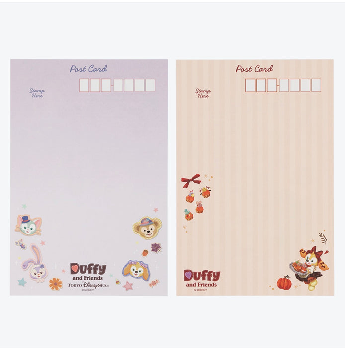 TDR - 2026 Duffy & Friends Halloween Autumn Surprise!! Collection x Post Card & Stickers Set (Release Date: Aug 25, 2026)